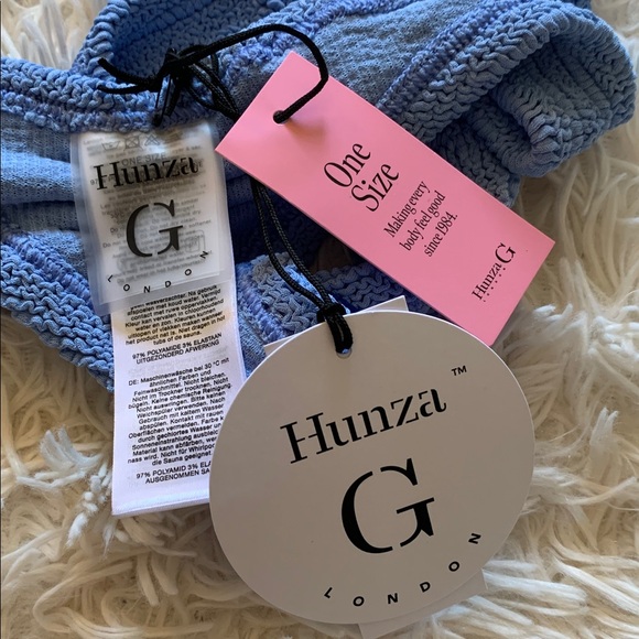 NWT Hunza g tina bikini in cornflower - Picture 10 of 12